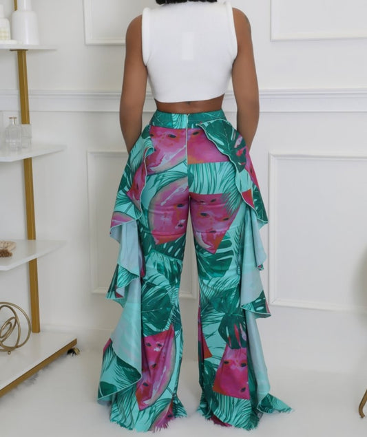 Bold burst pants