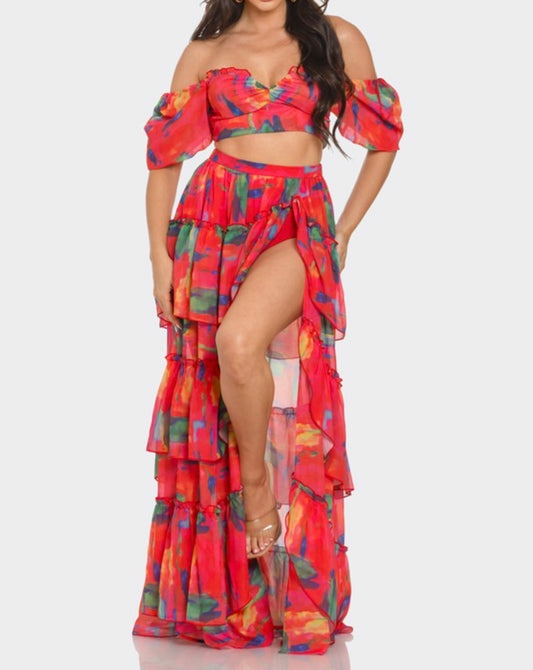 Senorita skirt set