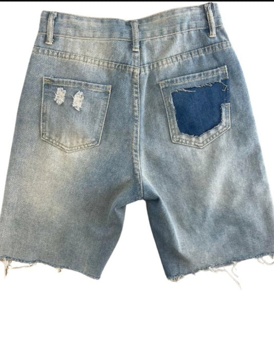 Blinged out shorts