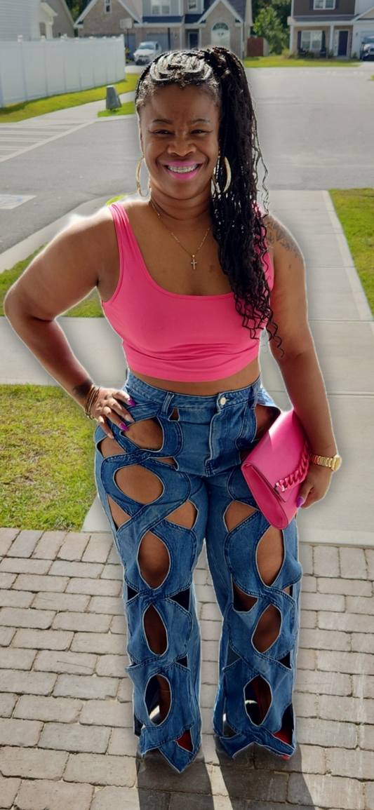 Cage me up jeans